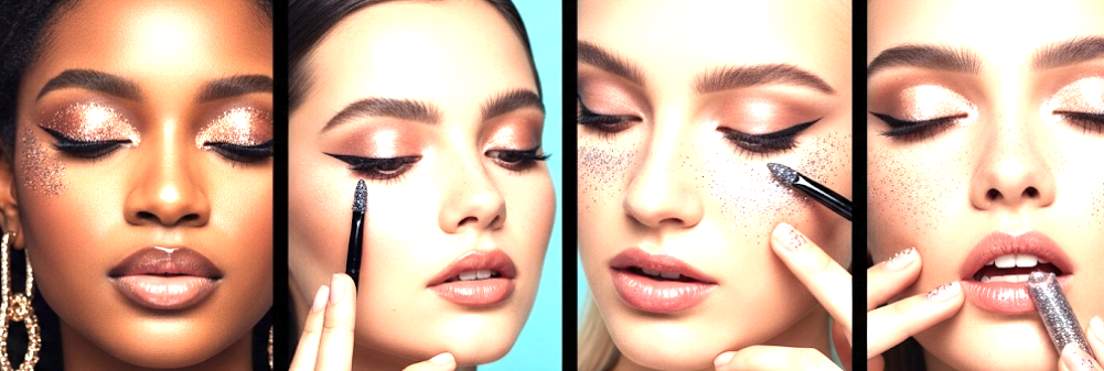 When Glam Meets Grit: High-Shine Beauty Edits That Dazzle